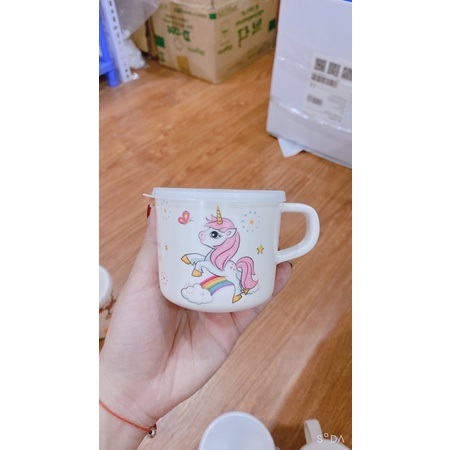 Cốc uống nước cho bé GB-Baby có nắp đậy nhựa fip an toàn cho bé