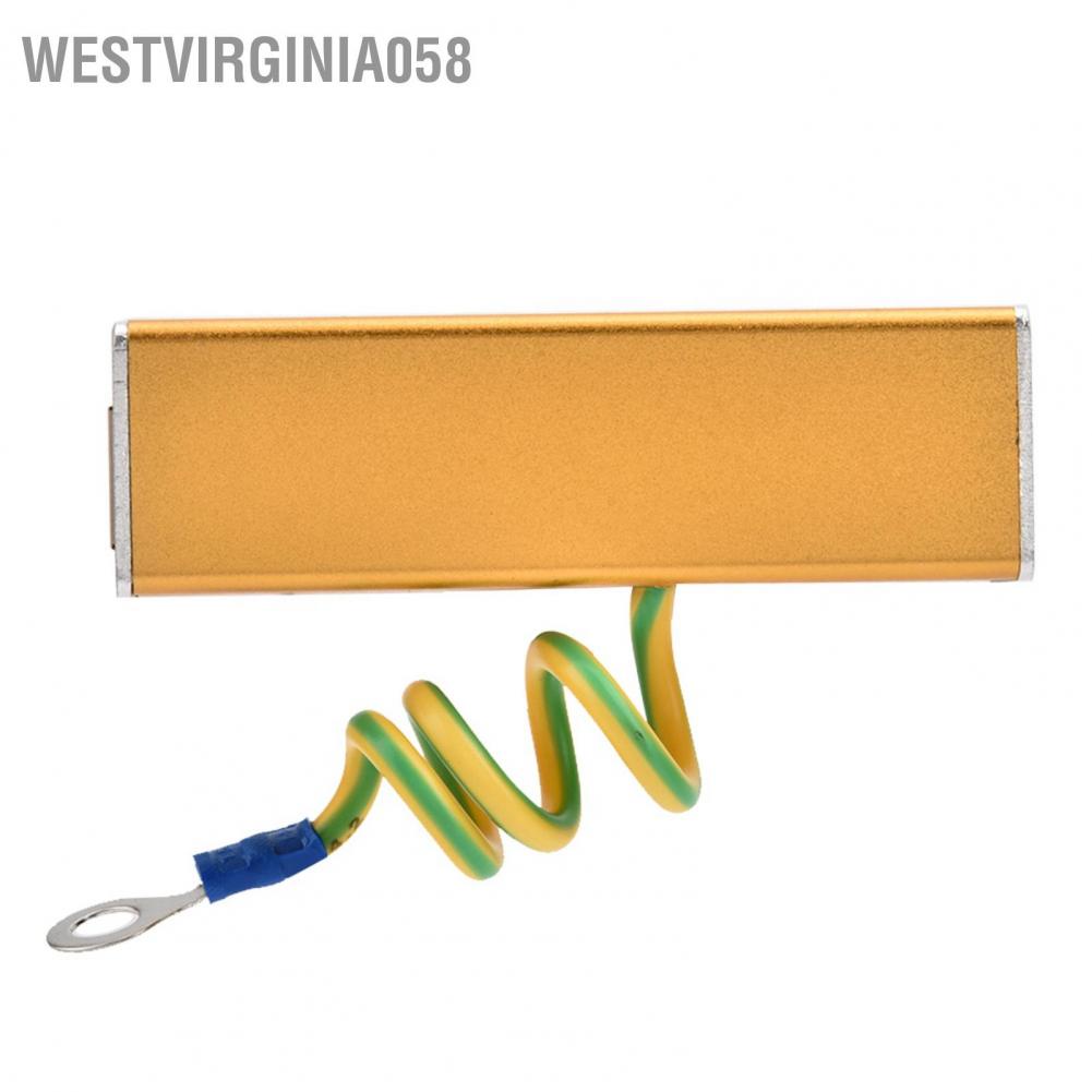 Westvirginia058 RJ45 RJ11 Adapter Ethernet Network Surge Protector Thunder Lighting Arrester Protection 5V