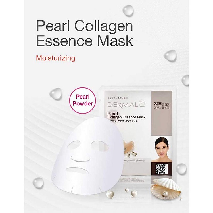 Mặt Nạ Dermal Collagen Essence Mask Dưỡng Da Bổ Sung Collagen Hàn Quốc