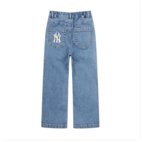 Quần jeans suông hình in MLB xuất Hàn. HA2434
