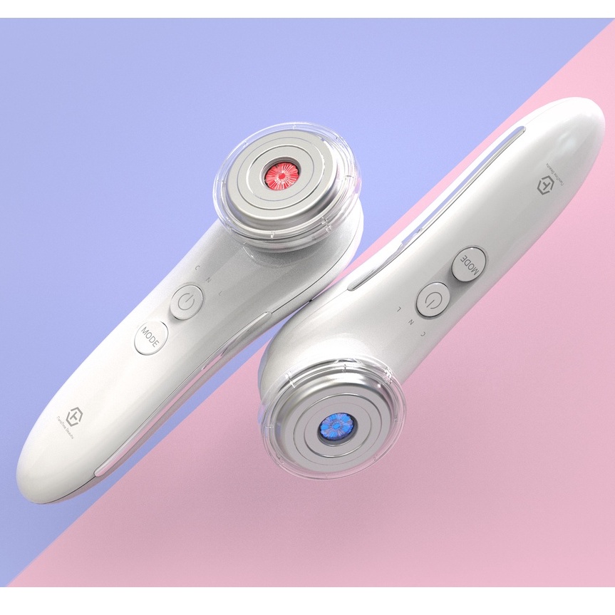 Máy điện di tinh chất siêu âm 3in1 NanoTime F65i HTBeauty, bổ xung ION, nâng cơ EMS, Ánh sáng Photon trẻ hoá da