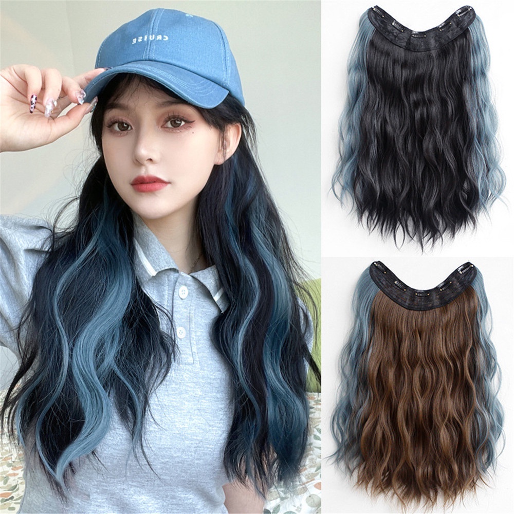Bộ Tóc Giả Xoăn Dài Có Kẹp Thời Trang Hàn Quốc Dành Cho Nữ