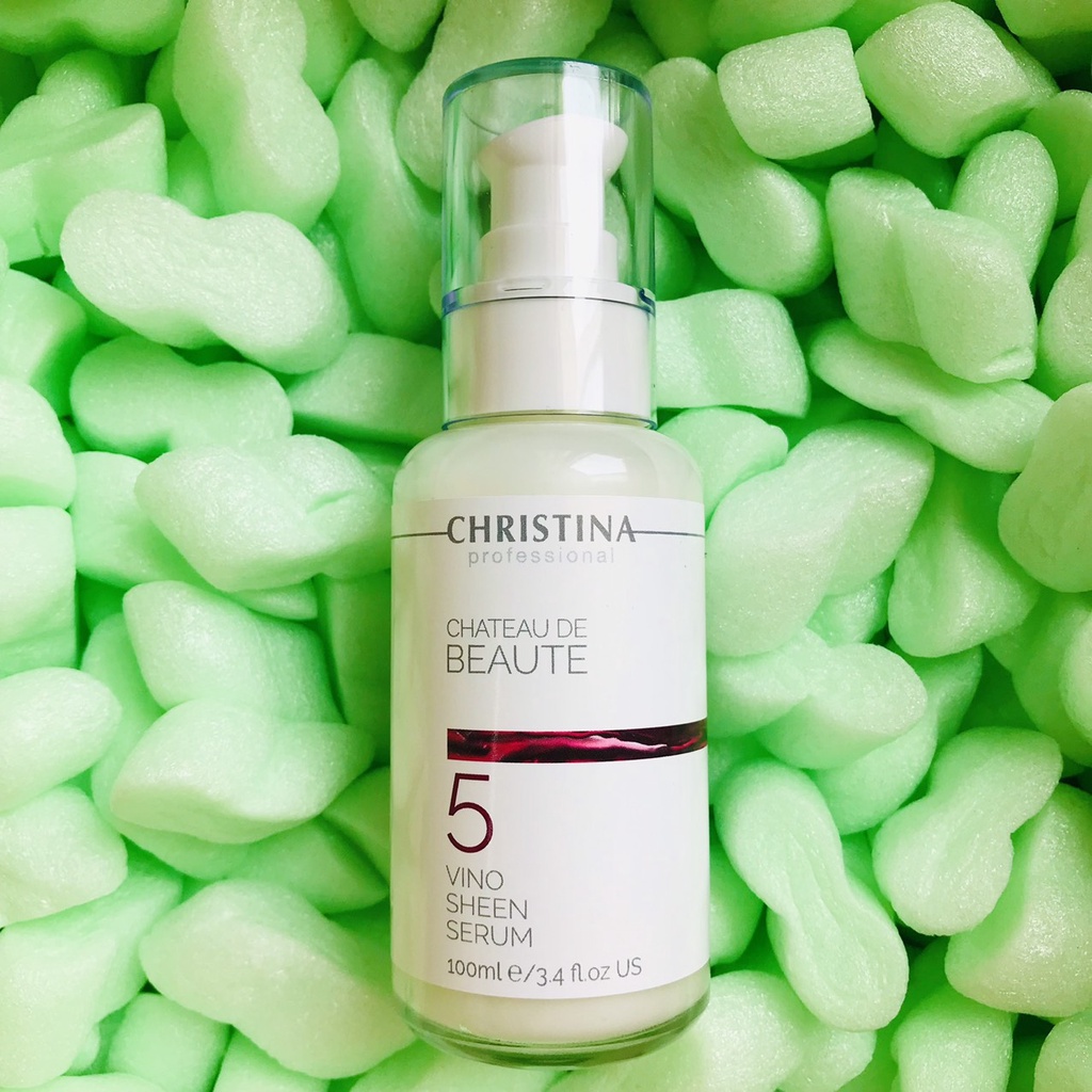 Serum trẻ hóa, căng bóng Chateau De Beaute 5 Vino Sheen - 100ml full chai hãng