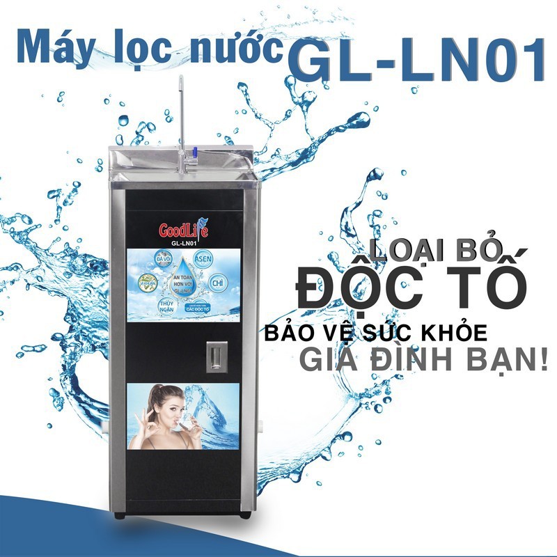 Thanh lý trưng bày 89-90% Máy lọc nước Goodlife LN01