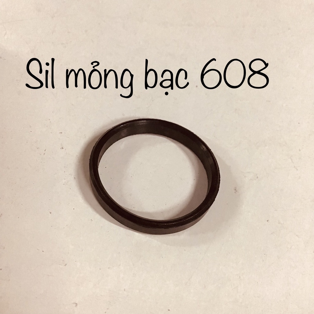 Cao su mỏng chêm lót bạc 608 Bosch 6-100