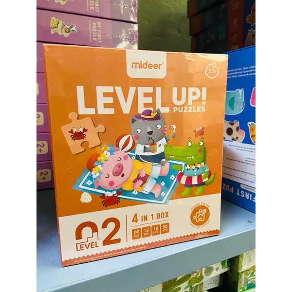 XẾP HÌNH THÔNG MINH CHO BÉ Level up puzzle