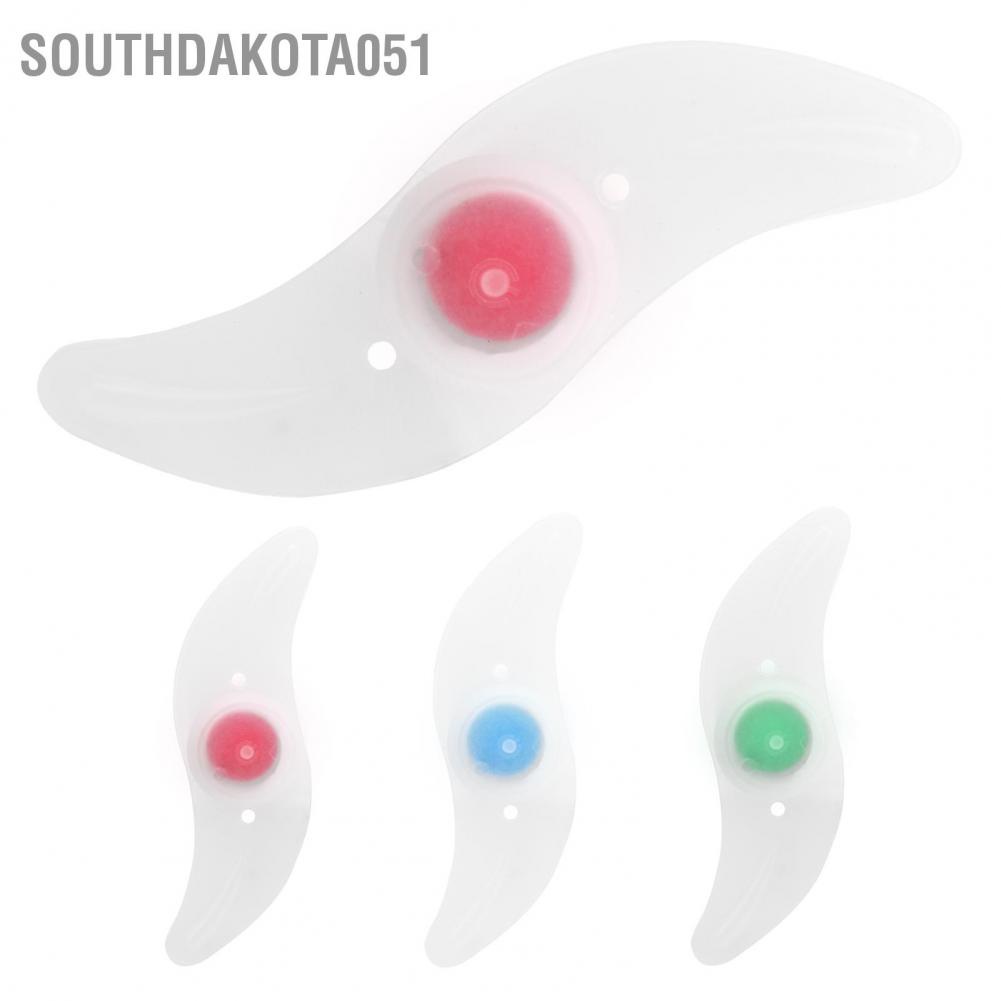 Hàng Sẵn Đèn LED gắn trang trí bánh xe đạp ánh sáng Xe đạp leo núi Ba chế độ Cảnh báo Loại S LED Lá liễu【Southdakota051】