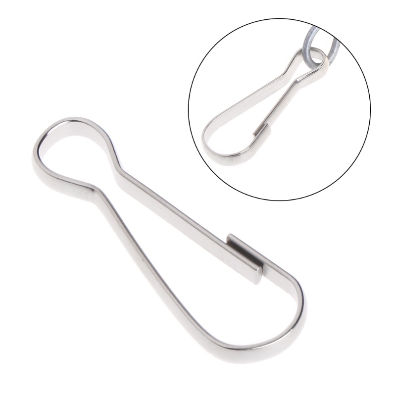 Set 10 Móc Treo Đồ Chơi Cho Vẹt Bằng Thép Không Gỉ