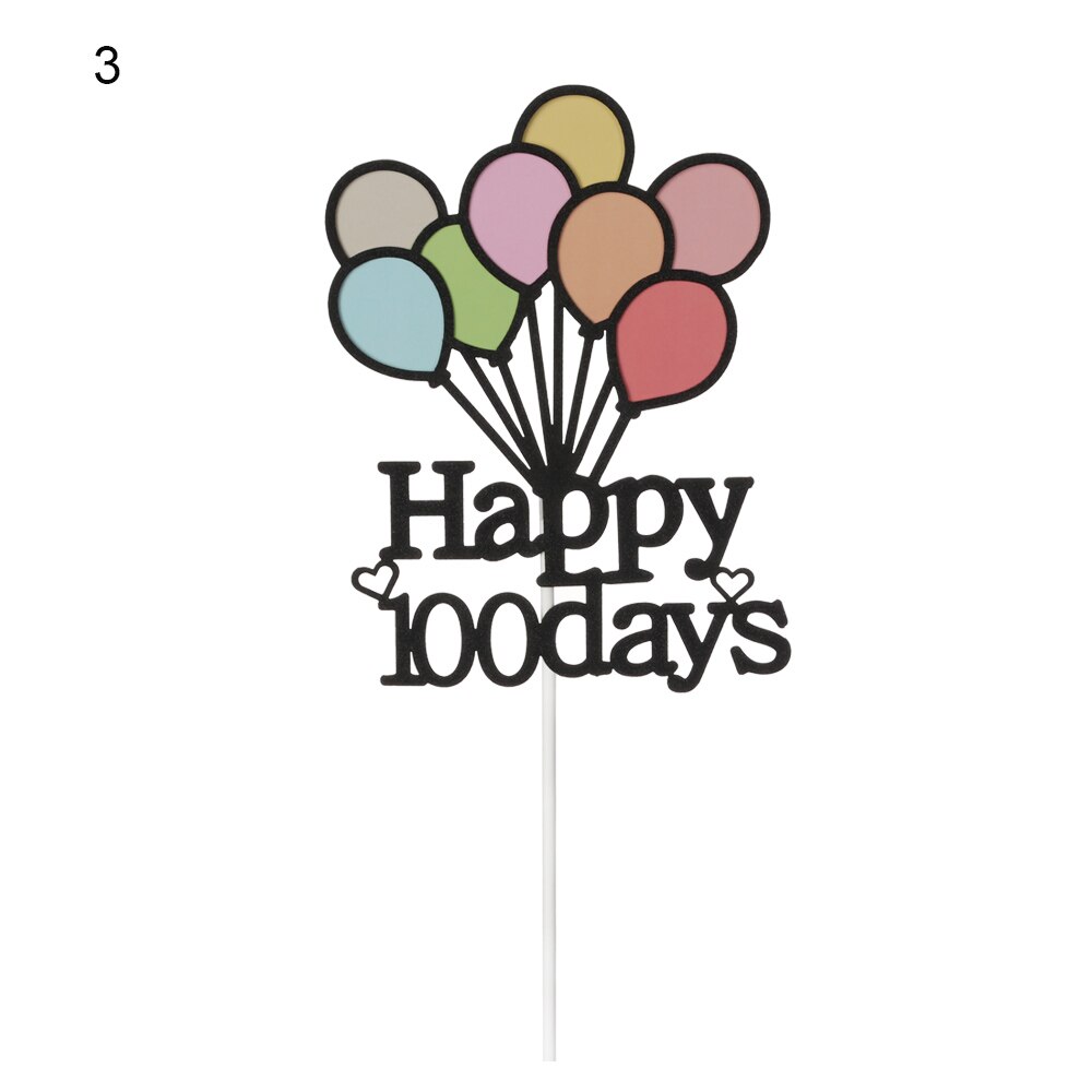 Dây Treo Trang Trí Bánh Kem Sinh Nhật Hai Lớp Nhiều Màu Sắc Mới