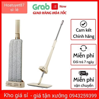 Cây lau nhà tự vắt phẳng thông minh xoay 360 độ