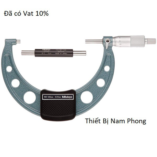 Panme đo ngoài cơ khí 100-125mm/0,01 Mitutoyo 103-141-10 ( giá đã có Vat 10%)