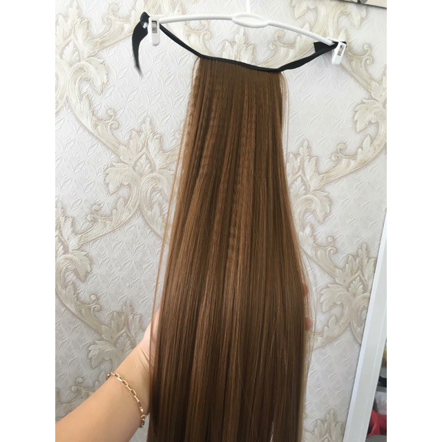 Tóc giả nữ đẹp cột FREESHIP🤩 tóc cột thẳng- kèm ảnh thật