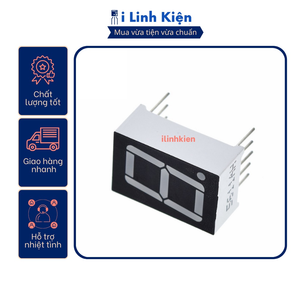 LED 7 thanh 0.56 inch màu đỏ