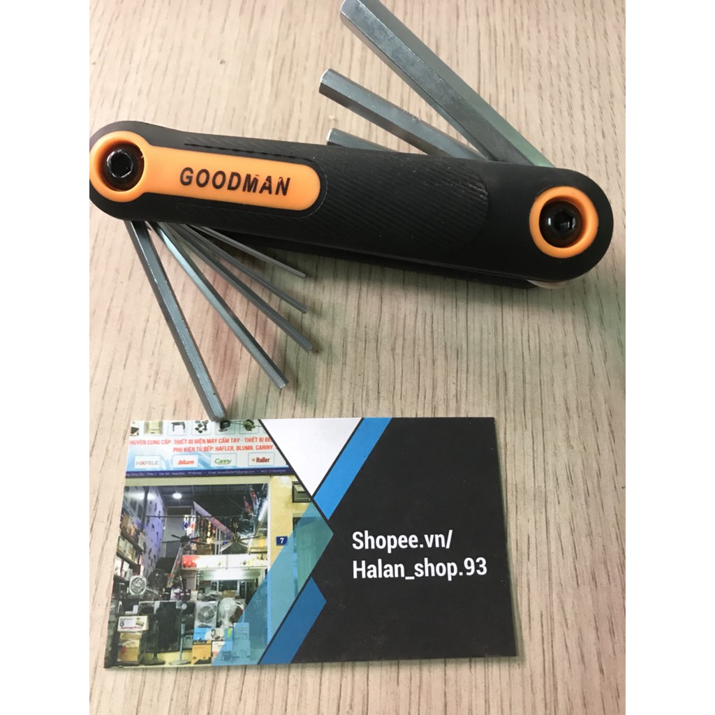 Bộ lục giác gấp GOODMAN GM-8A
