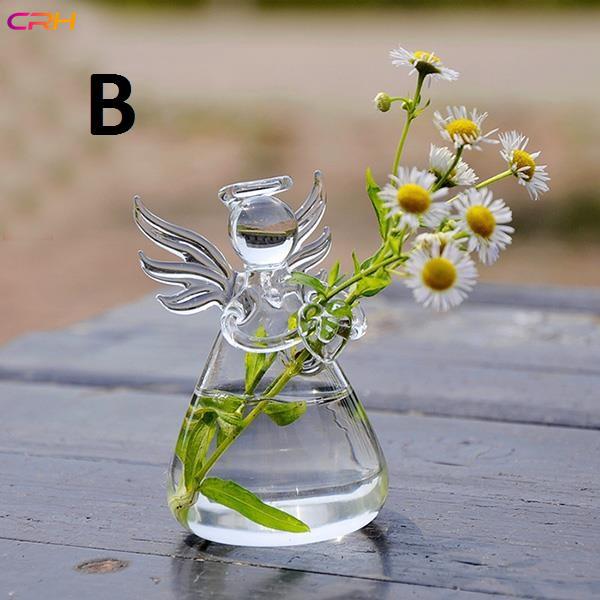 Bình bông thủy tinh trong suốt độc đáo