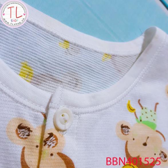 Thời trang trẻ em - Bộ quần áo hình chú khỉ – Quần áo bé trai - Bộ bé trai - Quần áo bé gái - Bộ bé gái