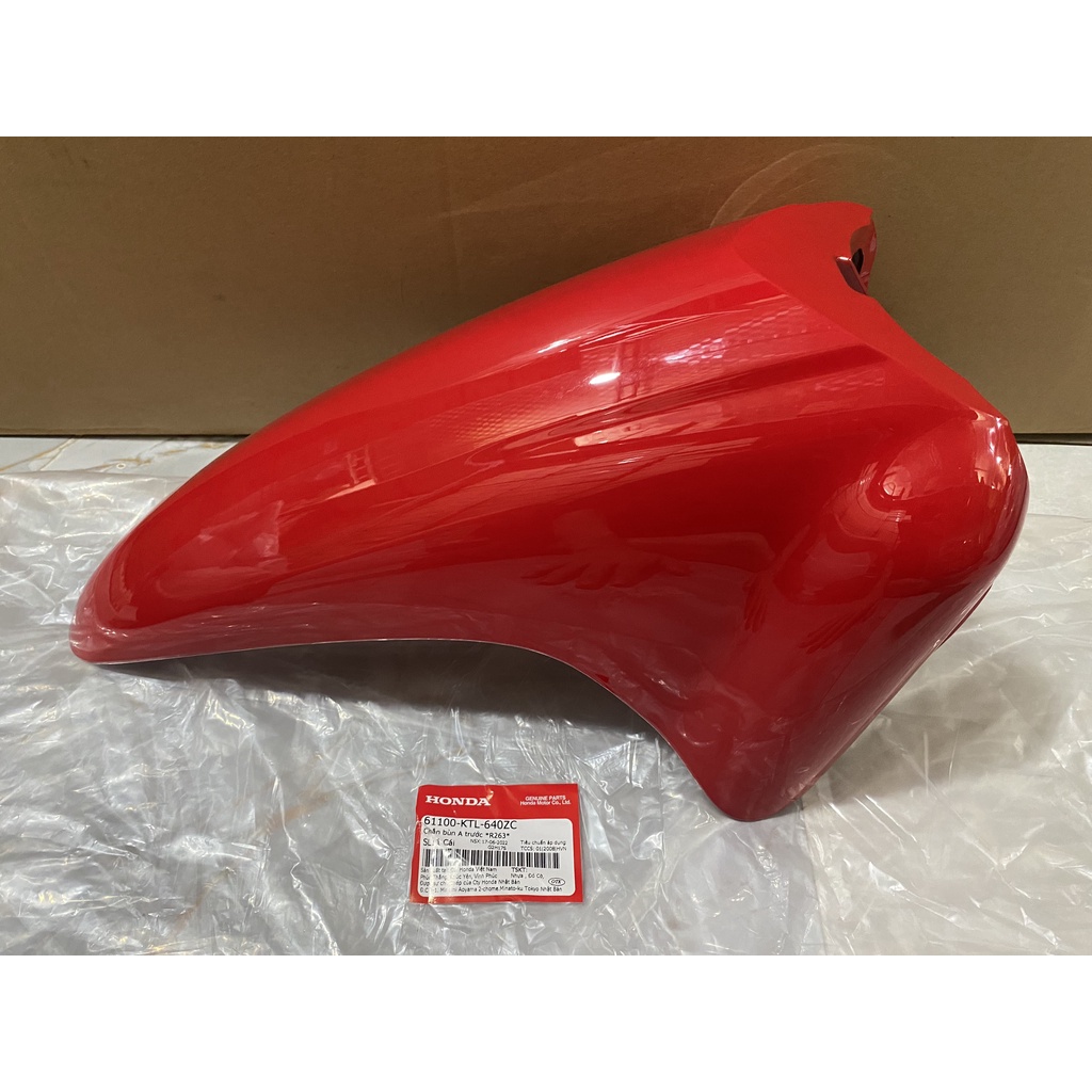Chắn bùn A trước - Dè HONDA WAVE A100, RS100 màu Đỏ.