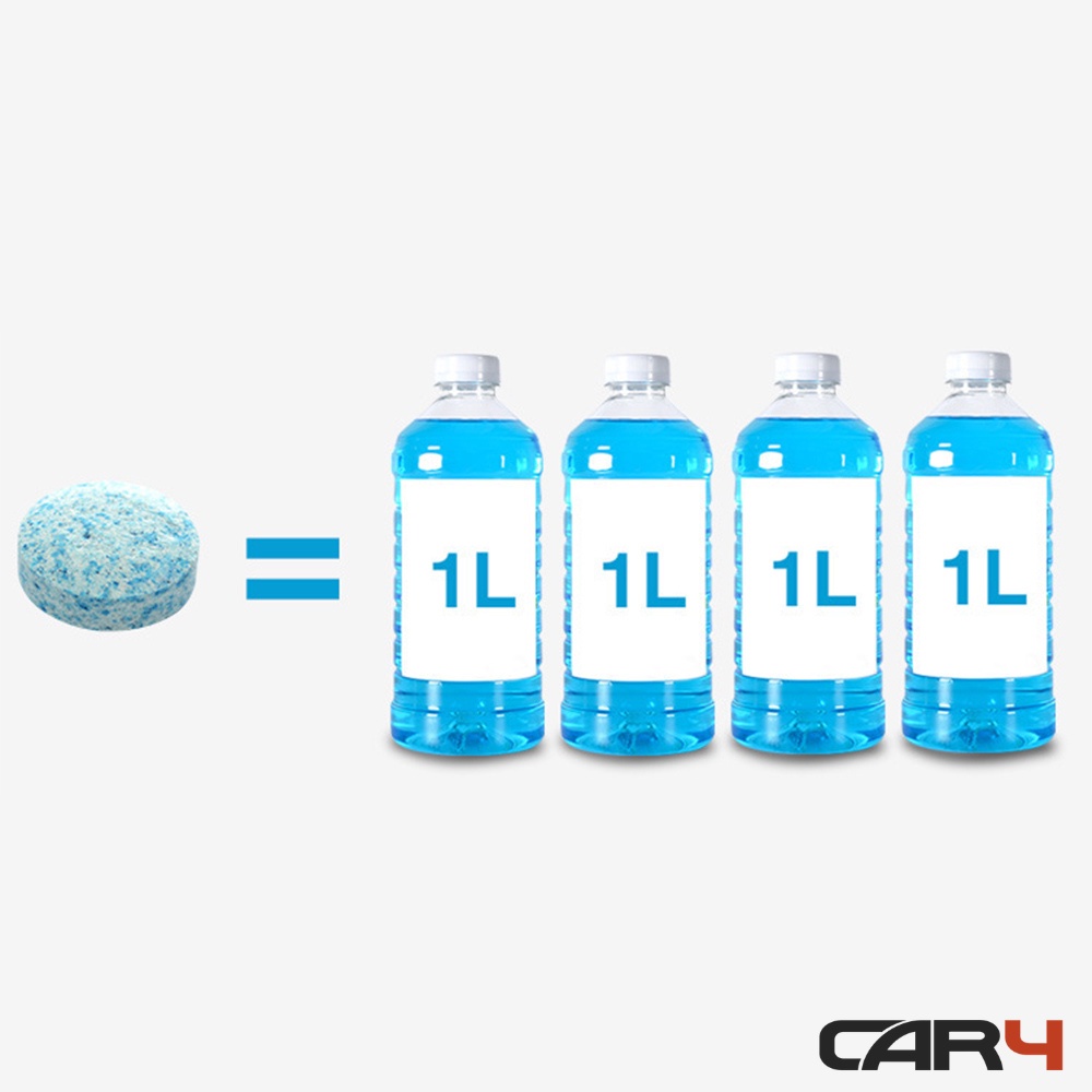 Viên sủi rửa kính xe hơi, ô tô tiện dụng làm sạch kính lái Car4 - (KM Khai Trương)