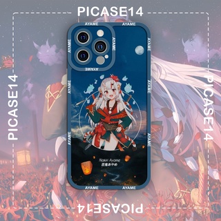 Ốp iphone cạnh vuông Picase14 in nhân vật Nakiri Ayame 6/6plus/6splus/7/7plus/8/8plus/x/xr/xs/11/12/pro/max/plus/promax