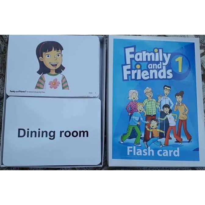 Flashcard Family 1 (A5 in 2 mặt)