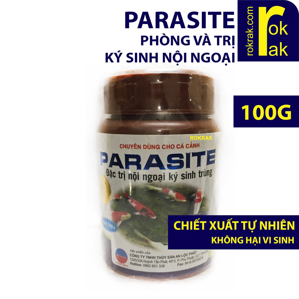 Parasite phòng và loại bỏ ký sinh trùng- nội ngoại