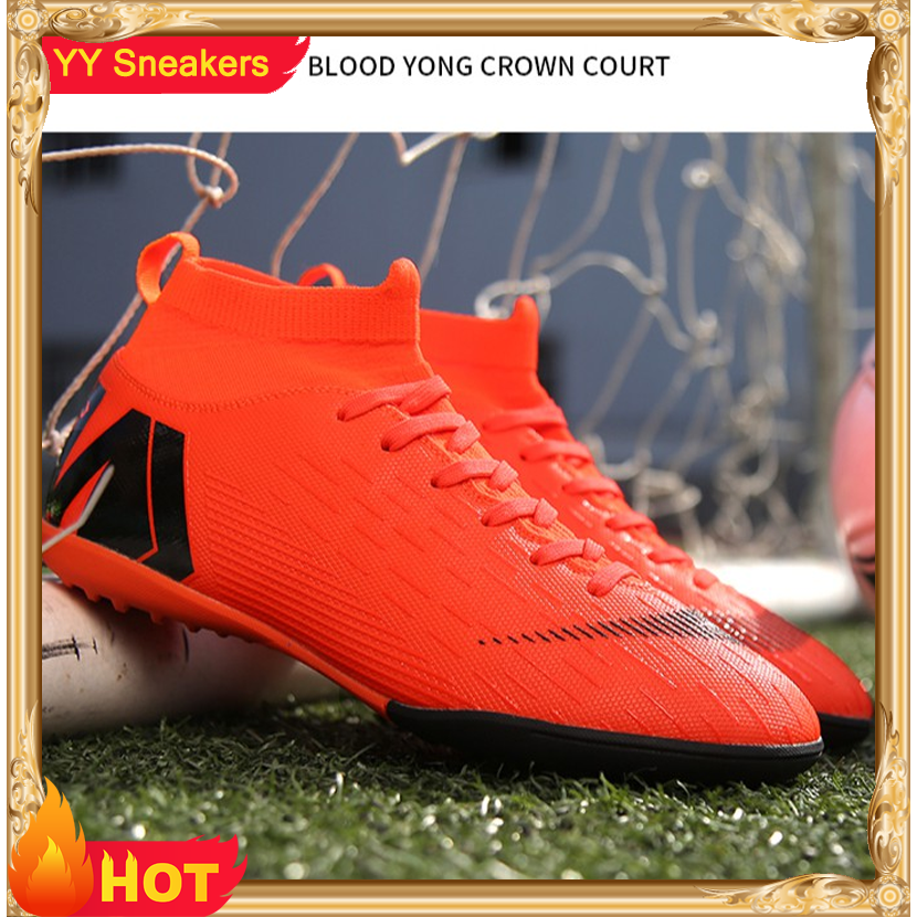 XẢ HẾT giày đá bóng FG C Ronaldo Mercurial soccer shoes 35-45 Giày bóng đá trẻ em