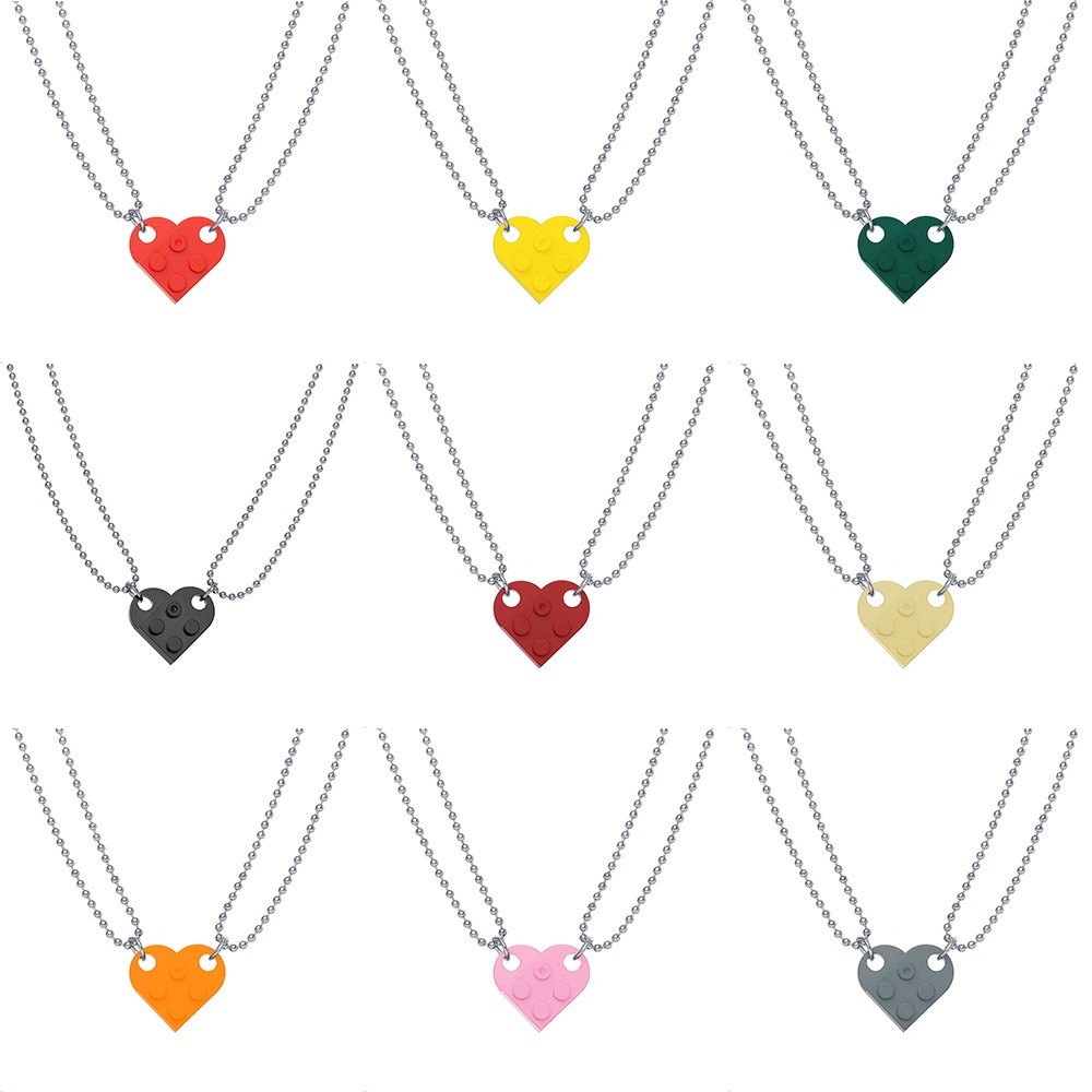 Vòng Cổ Mặt Hình Trái Tim Phong Cách Hàn Quốc Cho Cặp Đôi