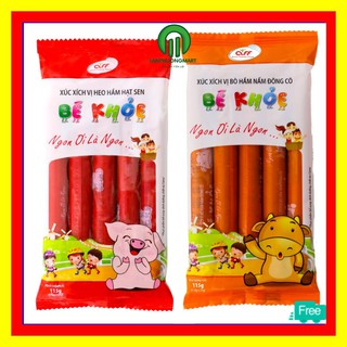 XÚC XÍCH ĂN LIỀN HEO BÒ 115G