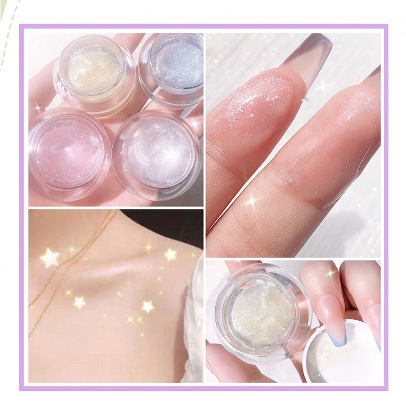 [Hàng mới về] Nước hoa sáp kim tuyến chảy 4 hương trái cây tùy chọn 3.8g