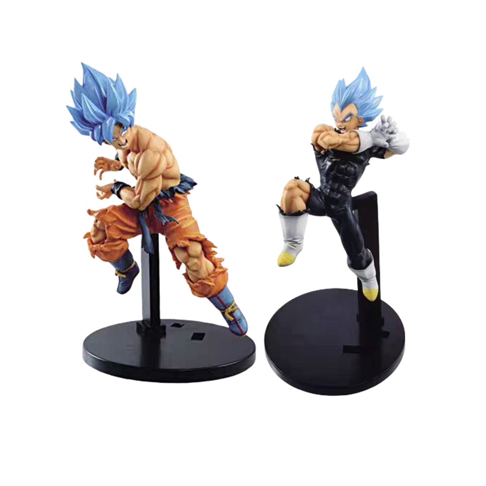 Bảy viên ngọc rồng Z fag máy bay chiến đấu goku & Vegeta PVC hành động nhân vật mô hình đồ chơi 20-23cm