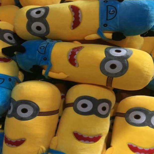 Gấu bông cho bé gối ôm cute đáng yêu minion mềm mịn kích thước 90cm 120cm