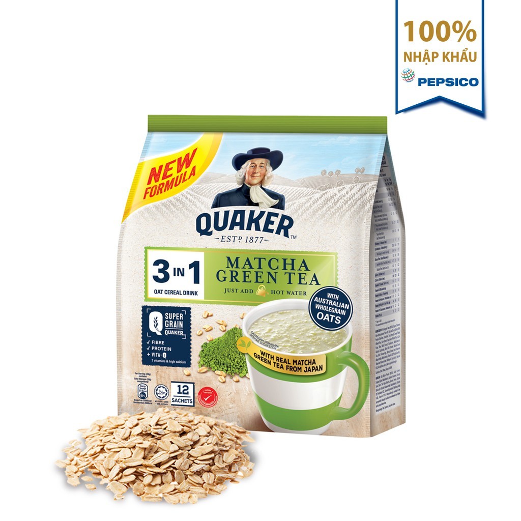 [Combo Quà Tặng] Yến mạch ăn liền Instant Oats hũ 600g & Thức Uống Yến Mạch 3in1 Vị Matcha, Berry Burst | BigBuy360 - bigbuy360.vn