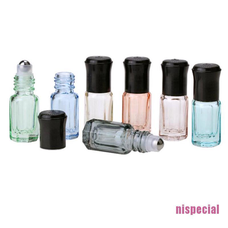 (Hàng Mới Về) Chai Nước Hoa / Tinh Dầu 3ml Bằng Thép Không Gỉ
