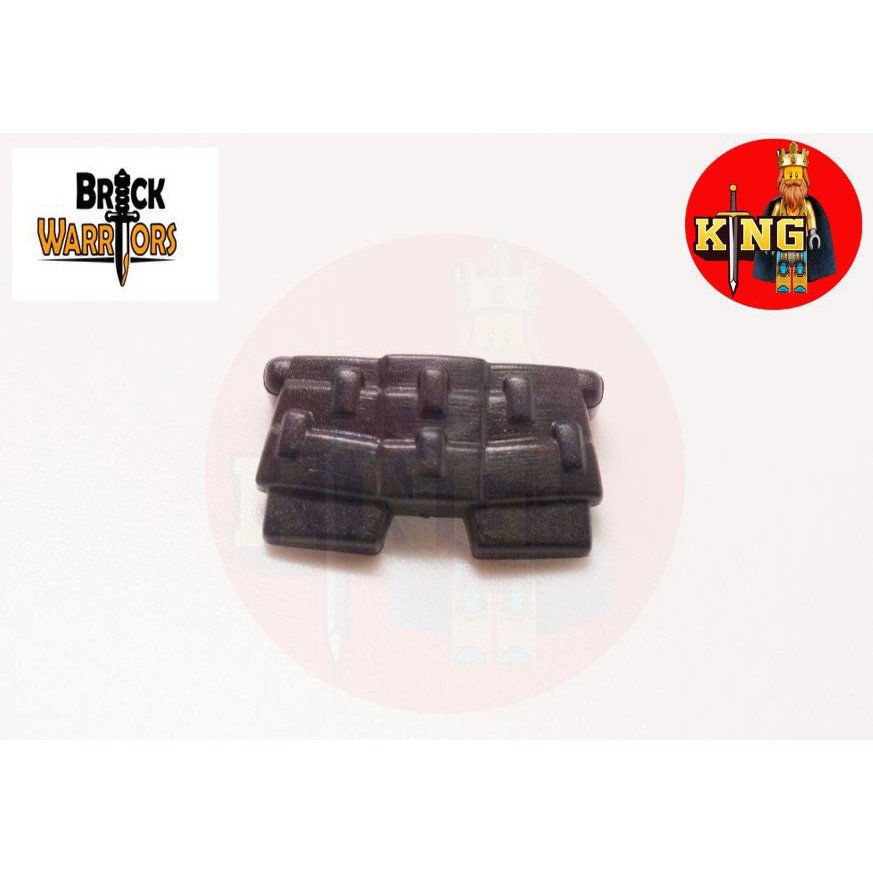 BRICKWARRIORS Samurai Kusazuri (Black)