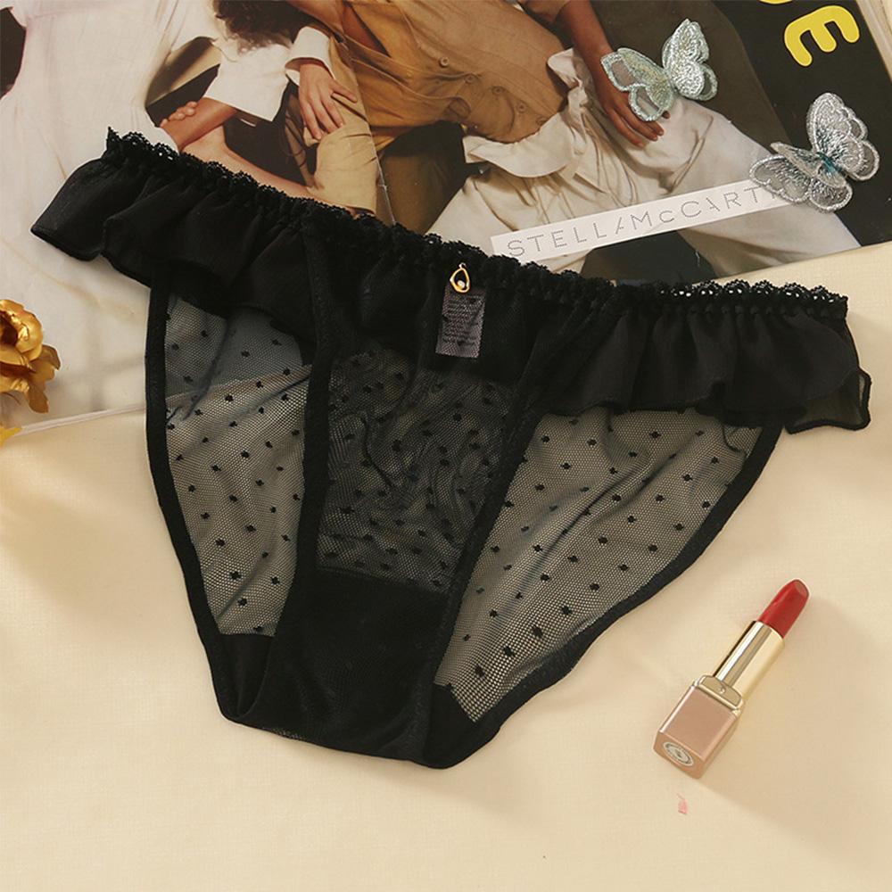 DWAYNE Lace Panties Intimates Temptation Sexy Transparent Mesh Low waist Lingerie