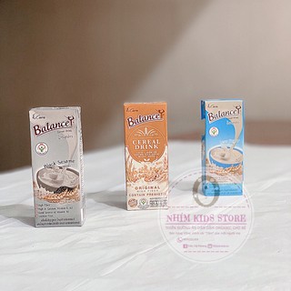 Sữa hạt hữu cơ yến mạch và mè đen 4Care Balance 180ml