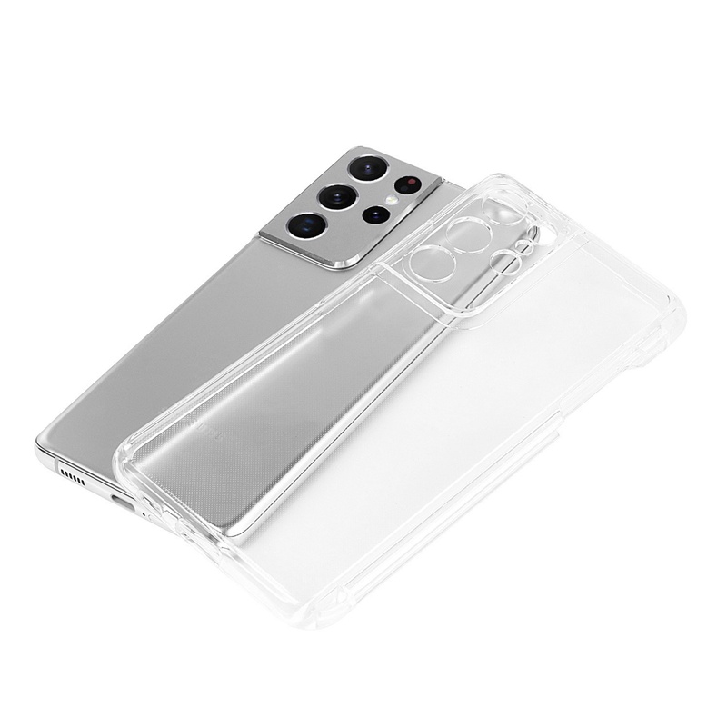 Bao Da Điện Thoại Tích Hợp Ngăn Đựng Bút Cảm Ứng Cho Samsung Galaxy S21 Ultra 5G SPEN