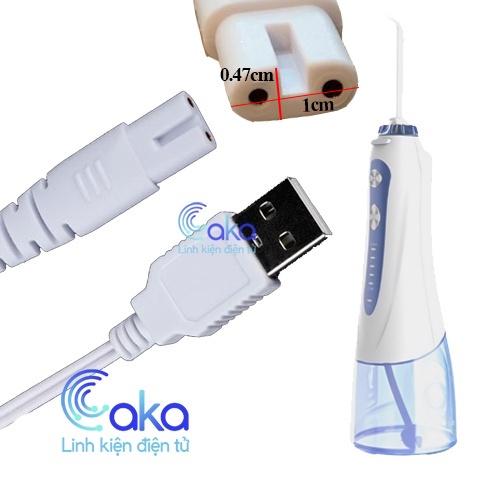 Dây sạc máy tăm nước h2ofloss HF6P/HF9P/HF6/HF2 chất lượng giá tốt