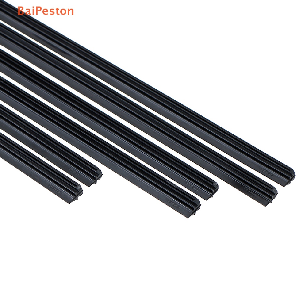 Set 2 Dải Cao Su Mềm 6mm 14-22 '' Bọc Cần Gạt Nước Kính Chắn Gió Xe Hơi