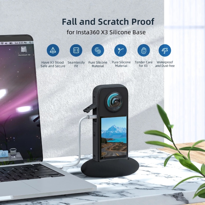 Đế Silicone Chống Nước Cho Camera X3
