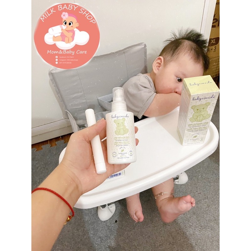 Xịt CHỐNG MUỖI / Thanh Lăn trị vết muỗi đốt BABYCOCOLE Chính hãng