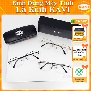 KAVI A7 – Kính chống ánh sáng xanh Hàn Quốc gọng Titan