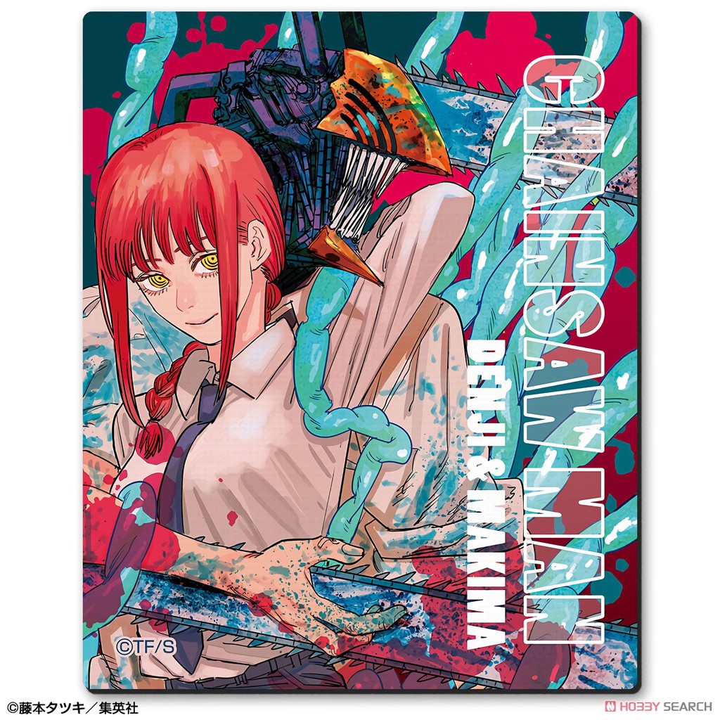 Miếng lót chuột in hình CHAINSAW MAN THỢ SĂN QUỶ anime chibi tiện lợi xinh xắn miếng di kê chuột