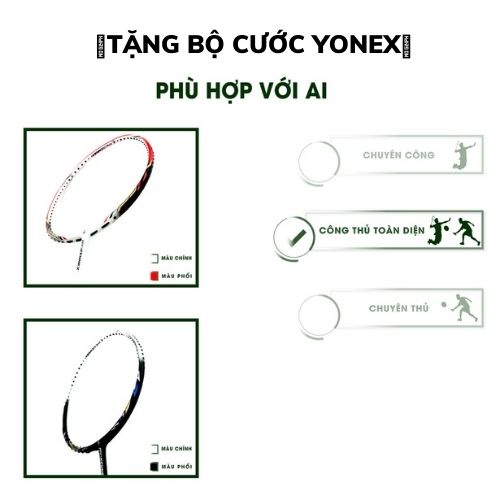 Vợt cầu lông 🎁Prokennex POWER PRO 704🎁BẢO HÀNH 6 THÁNG 🎁TẶNG KÈM TÚI NHUNG ĐỰNG VỢT🎁 QUẤN CÁN🎁BỘ CƯỚC YONEX🎁