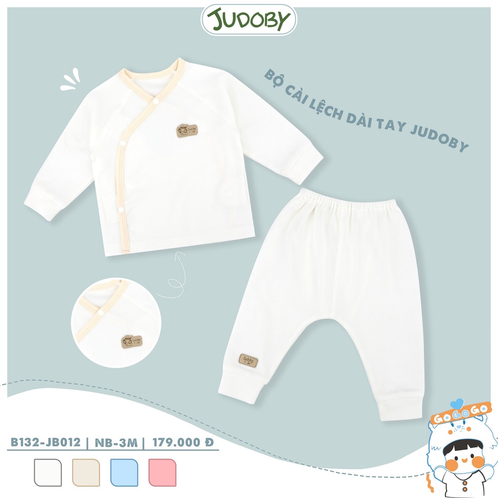 Bộ sơ sinh dày cài lệch Dokma JB012