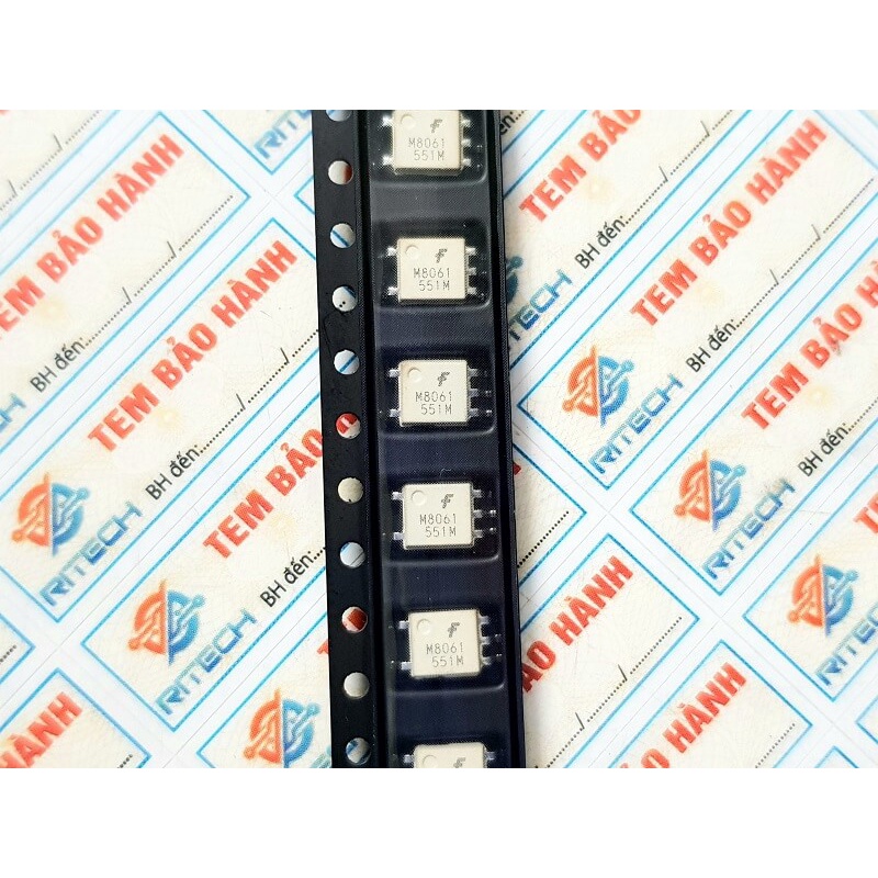 [Combo 3 chiếc] M8061, FODM8061 Opto quang cổng ra logic tốc độ cao 3.3V/5.0V SOP-5