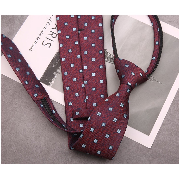 Cà vạt Nam bản to 8cm thắt sẵn phong cách lịch sự, chững chạc, Cravat cao cấp, Calavat chú rể, Cavat công sở, dự tiệc