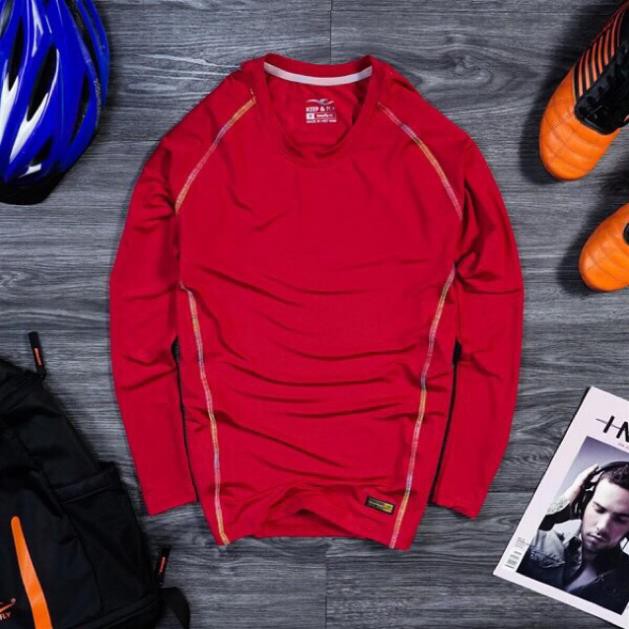 Áo bó cơ tay dài - gymer thể thao - áo giữ nhiệt