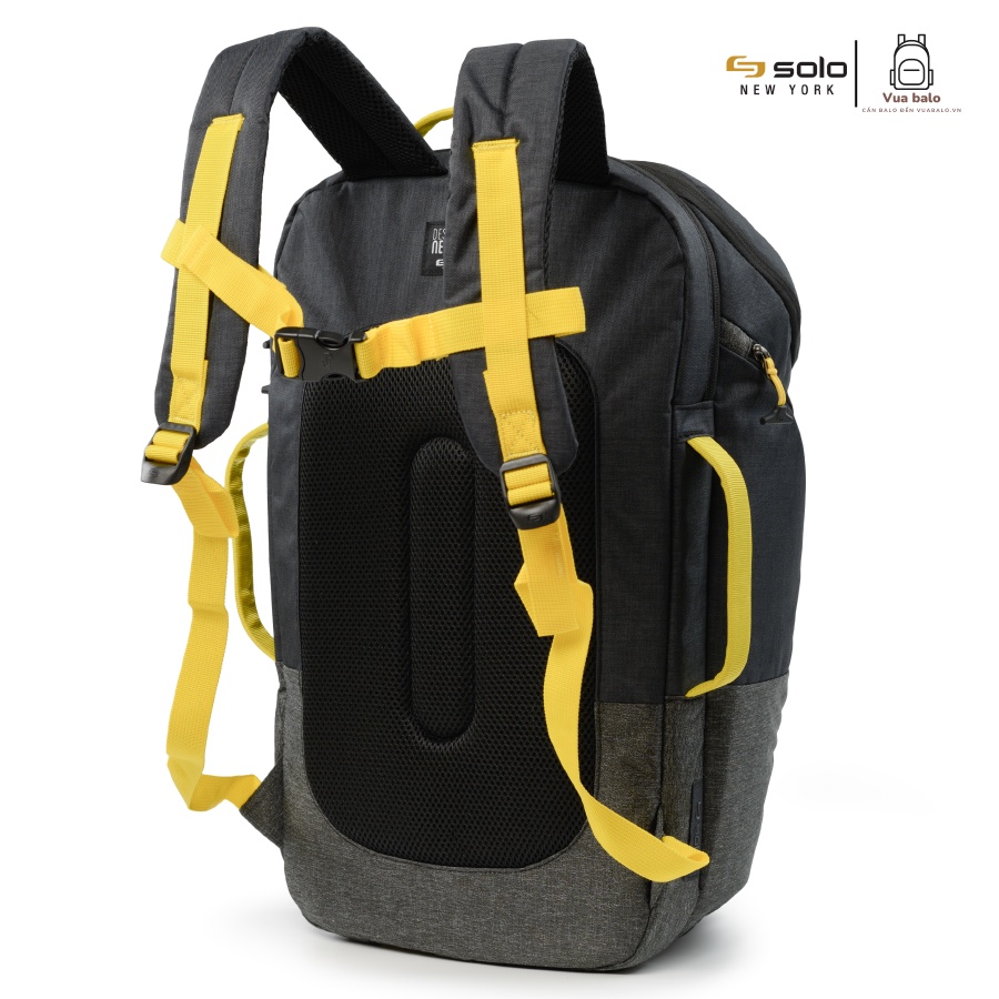 Balo Solo Velocity Max Backpack 17.3 inch- ACV732. Phù hợp du lịch- Có Ngăn Đựng Giày Riêng - Chính hãng bảo hành 05 năm