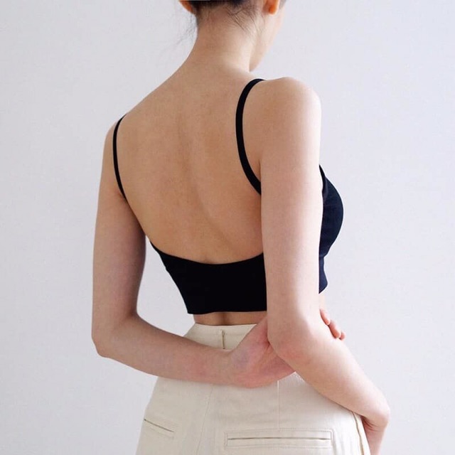 Áo bra chữ U xuất, có mút sẵn, thoải mái hàng xịn xuất chất mềm êm cực thích, freesize đủ màu